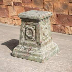 Tall Magnesium Oxide Garden Sculpture, Statement Outdoor Statue (shape: 1)